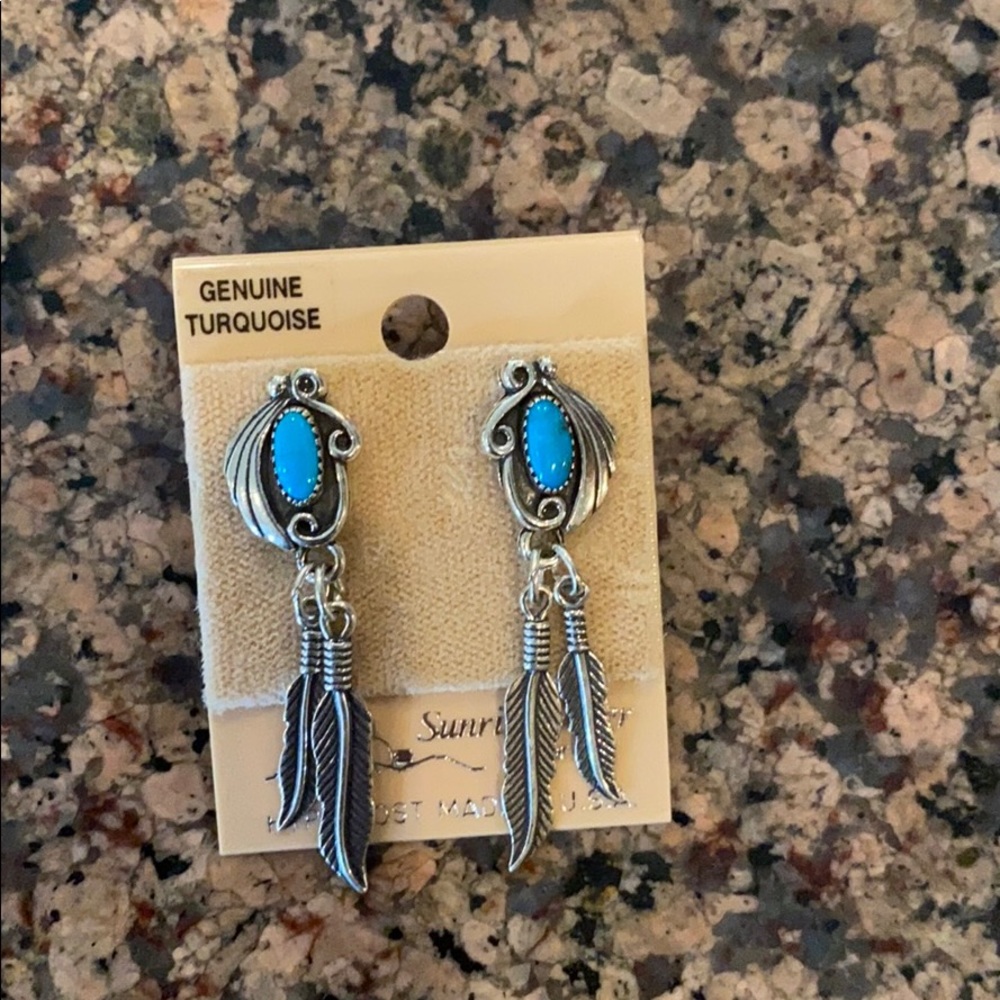 Turquoise earrings